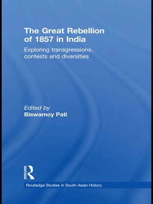 cover image of The Great Rebellion of 1857 in India